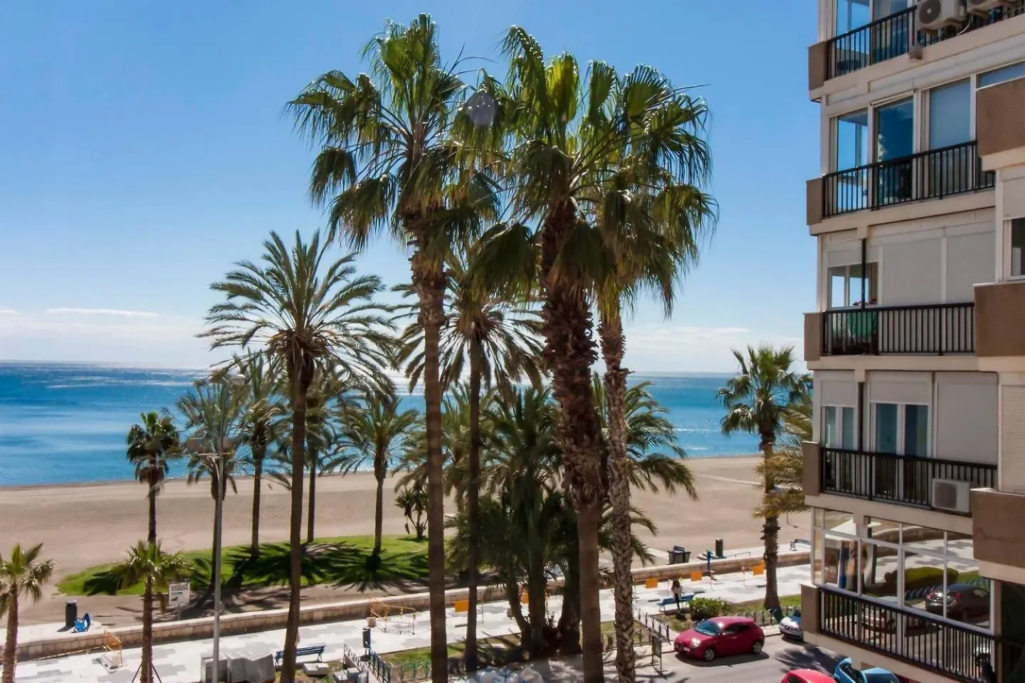 Living Malagueta With Parking Free Appartement Málaga